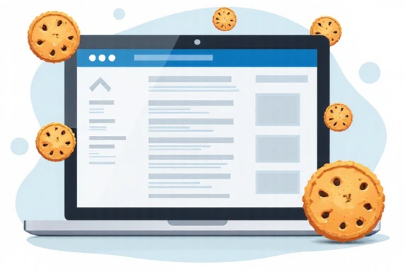 Icône de cookies numériques